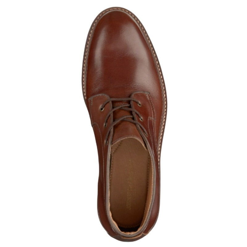 Johnston & Murphy Mens Welch Chukka Boots US Size 12 EU 46 Brown Leather NIB