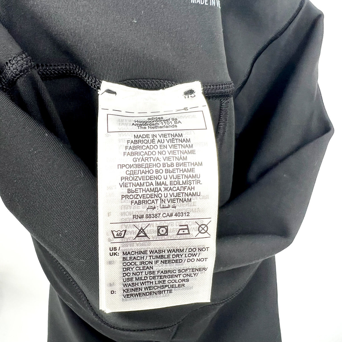 ADIDAS Women's All Me Essentials Flare Leggings Small Black Stretch NWT