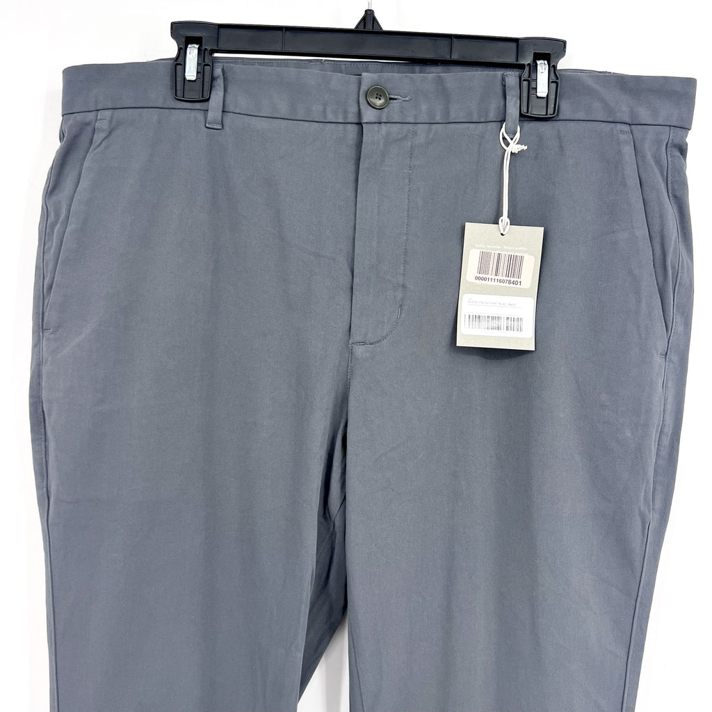 EVERLANE Men's Uniform Performance Chino 38x30 Slate Blue Slim Fit Pants NWT
