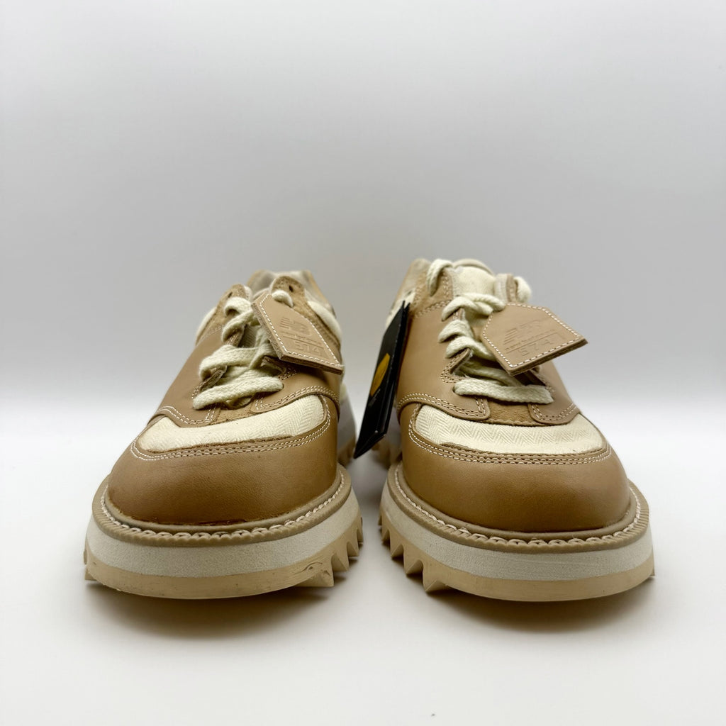 New Balance x Tokyo Design Studio Mens 574 Sneakers US 7 Brown Leather NWOB