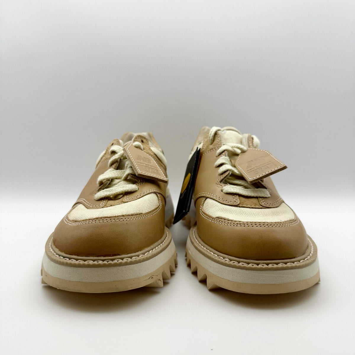 New Balance x Tokyo Design Studio 574 Sneakers MENS 7 WOMENS 8.5 Brown NWOB