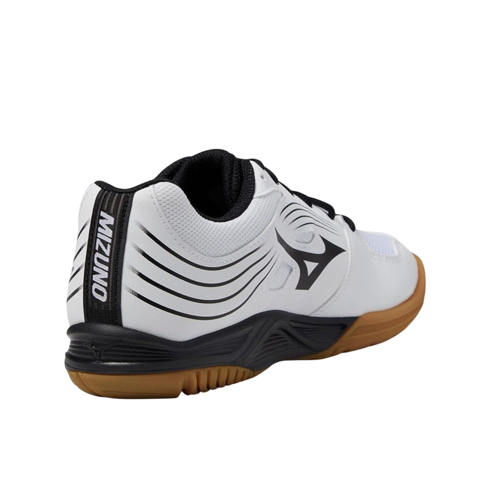 MIZUNO Womens Cyclone Speed 3 Volleyball Shoe Size 9.5 White Black Lace Up NWOB
