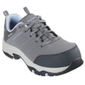 Skechers Womens Trego Astallet Work Shoes Size 7.5 Grey Comp Toe SR Sneakers NIB