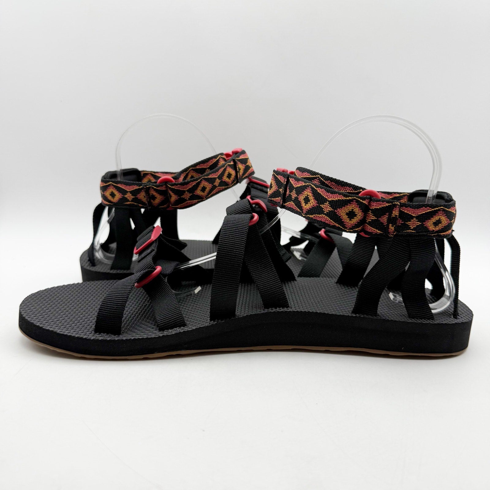 TEVA Mens Original Alp Revive Sandals US 10 EU 43 90s Archival Revival Black NIB