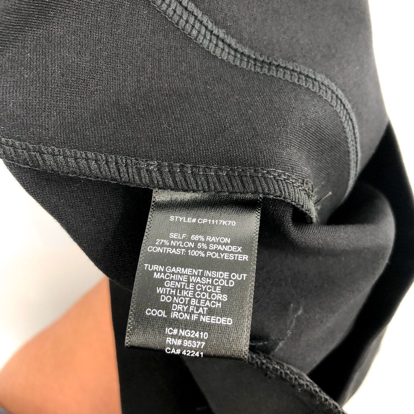 SANCTUARY Womens Runway Ponte Pants XL US 12 Black Pull-On Wide Leg Trouser NWT