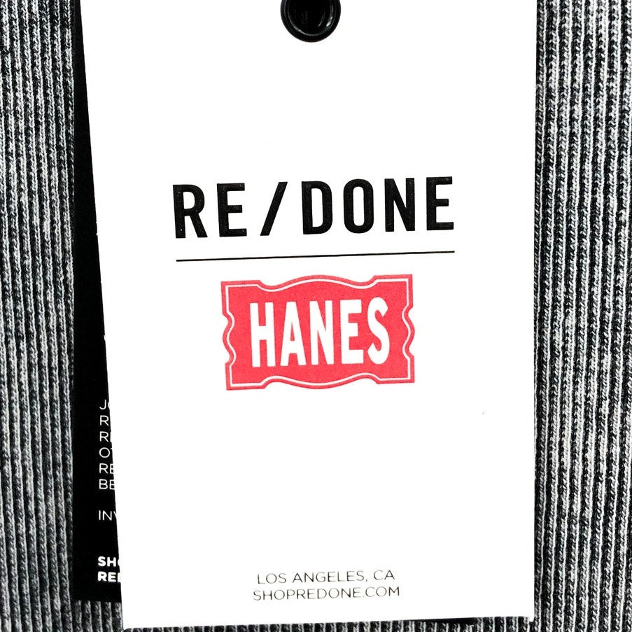 RE/DONE Women's Long Tank Dress LSD Grey SMALL