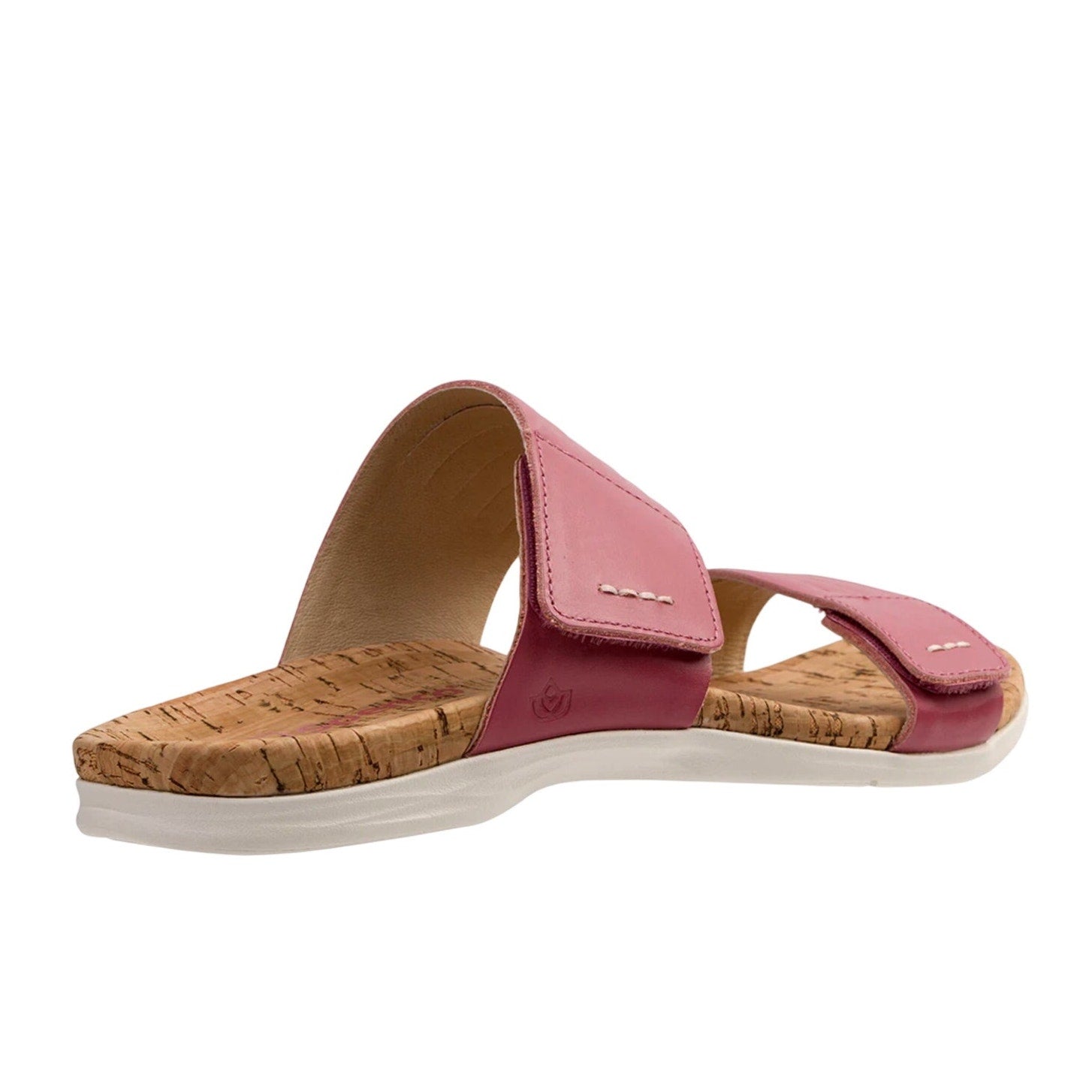 Spenco Women's Layla Slide Sandals Size 8.5 Pink Mauevewood Straps NIB