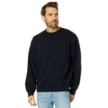MADEWELL Woodland Reverse Crew Neck Sweatshirt Small True Black NK077 NWOT