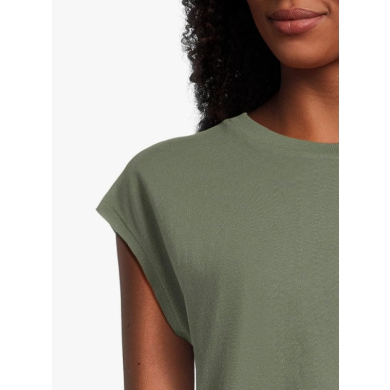 MADEWELL Women's Northside Vintage Muscle Tank Top Medium Foraged Green NWT