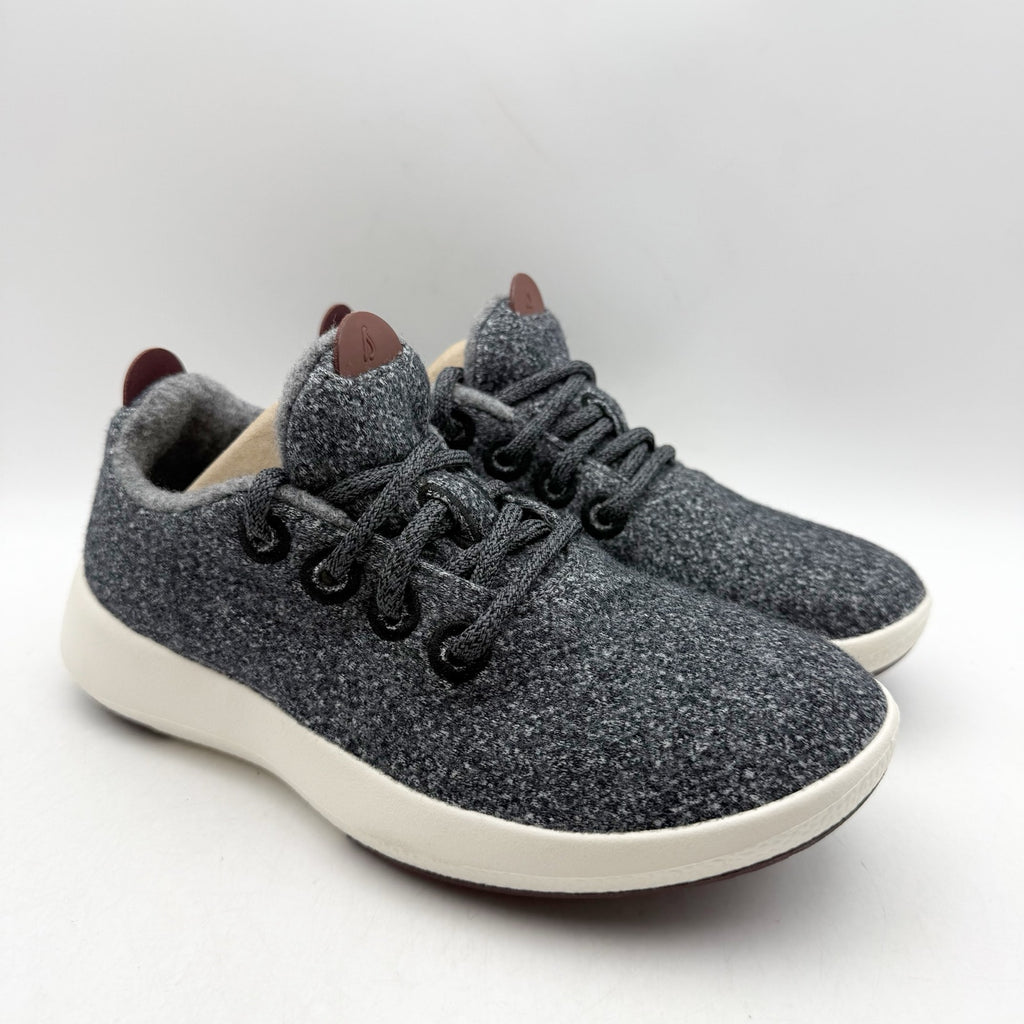 AllBirds Womens Wool Runner Mizzle Casual Sneakers US 5 Grey Water Repellent NIB