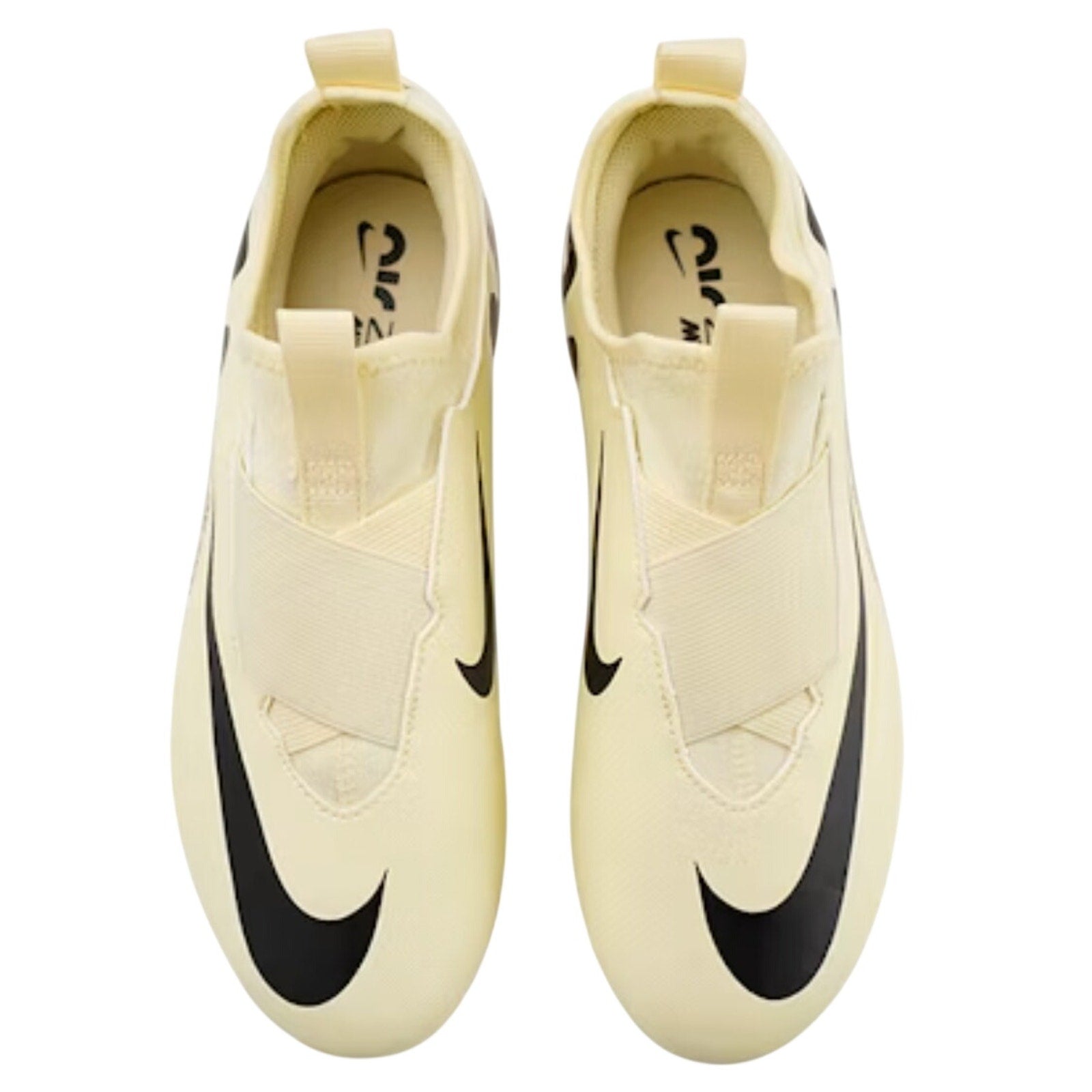 Nike Mercurial Vapor 15 Academy Soccer Cleats YOUTH 2.5 Pale Yellow DJ5617 NWOB