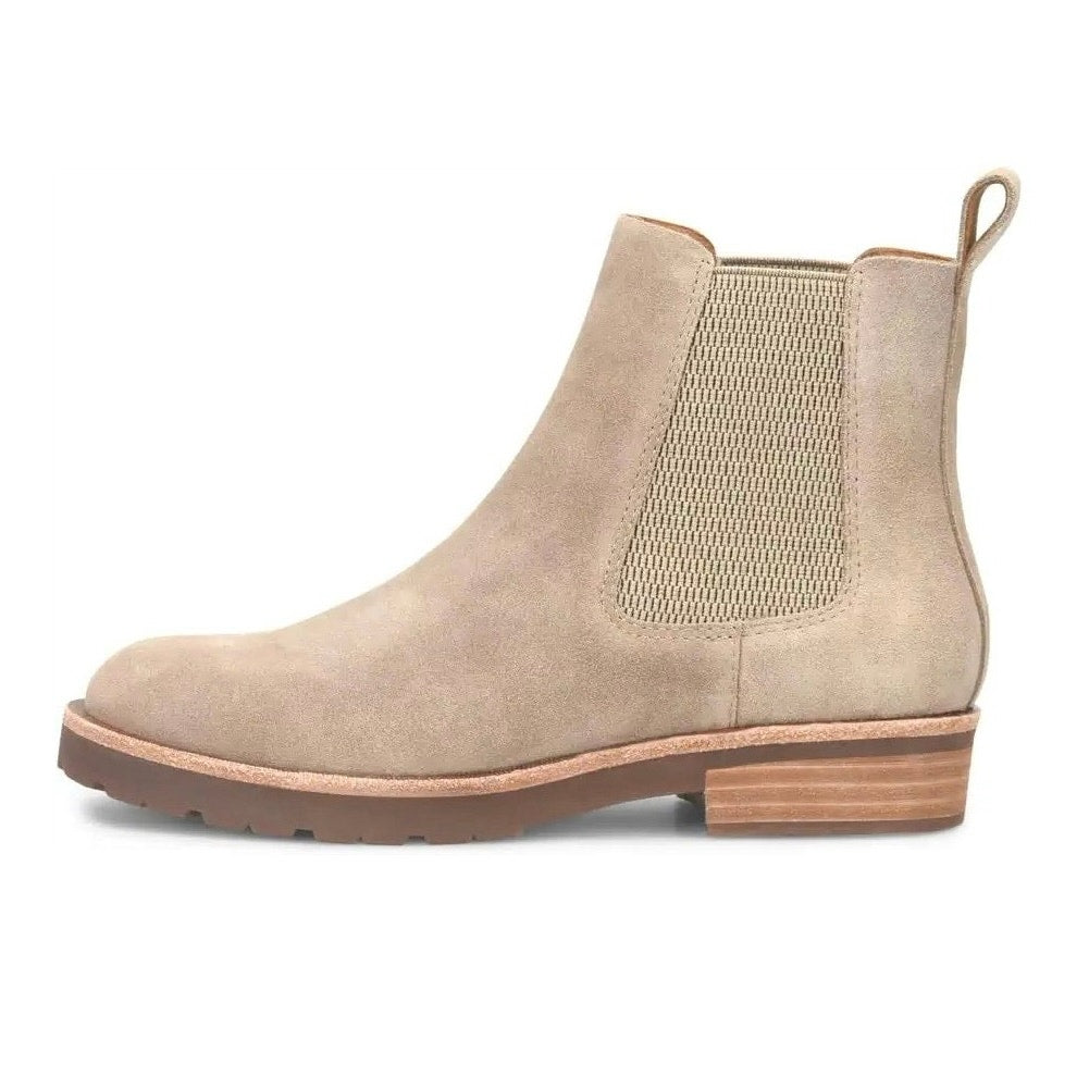 Kork Ease Womens Bristol Chelsea Ankle Boots US 6.5 M Taupe Suede NIB