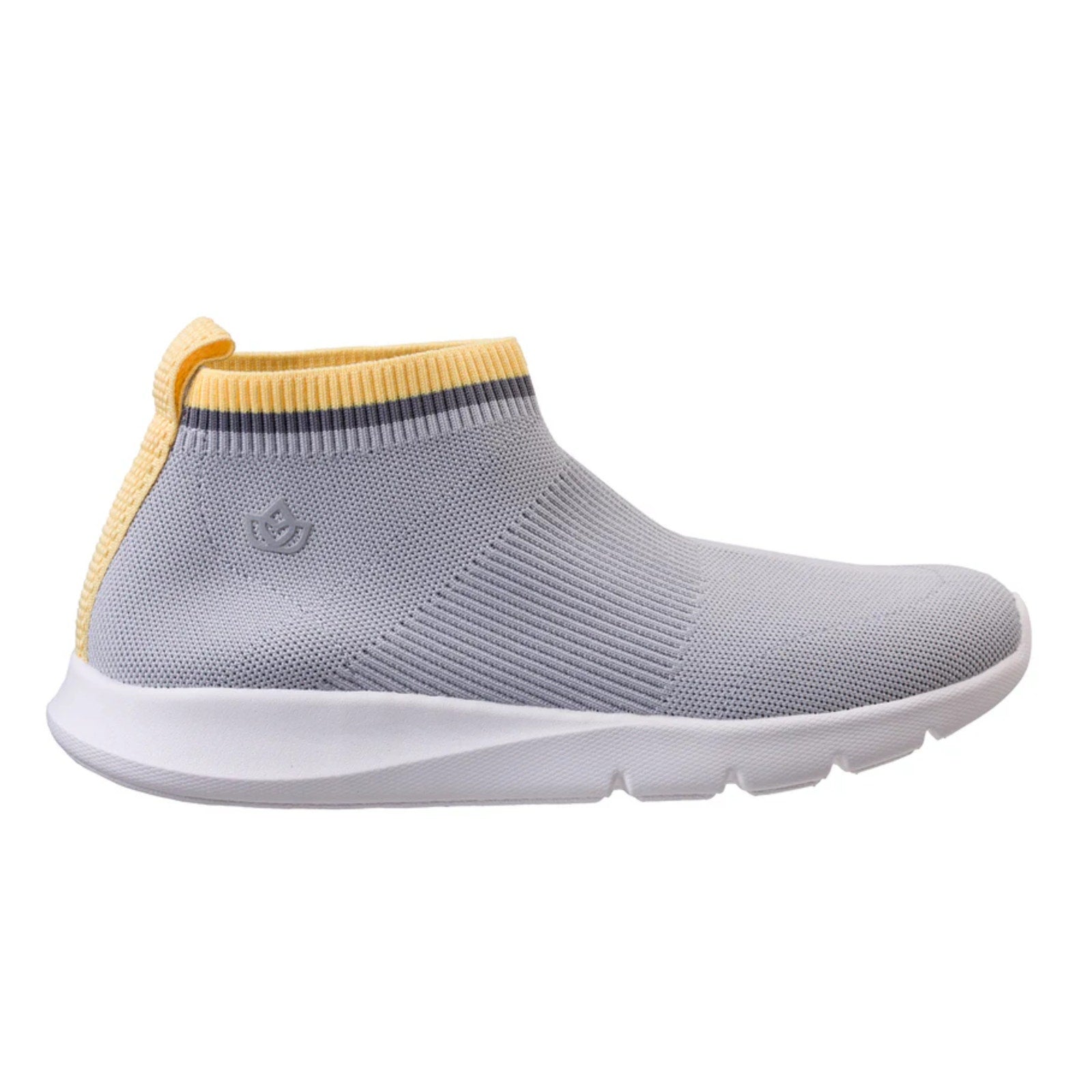 Spenco Waco Womens Pure Love Knit Sneaker Size 9.5 WIDE Glacier Grey Slip On NIB