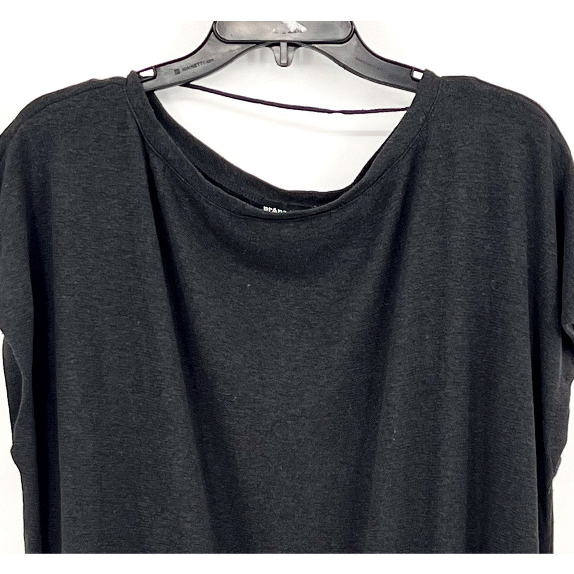 PRANA Women's Cozy Up Skyland Dress Large Black Stretch Boatneck NWT