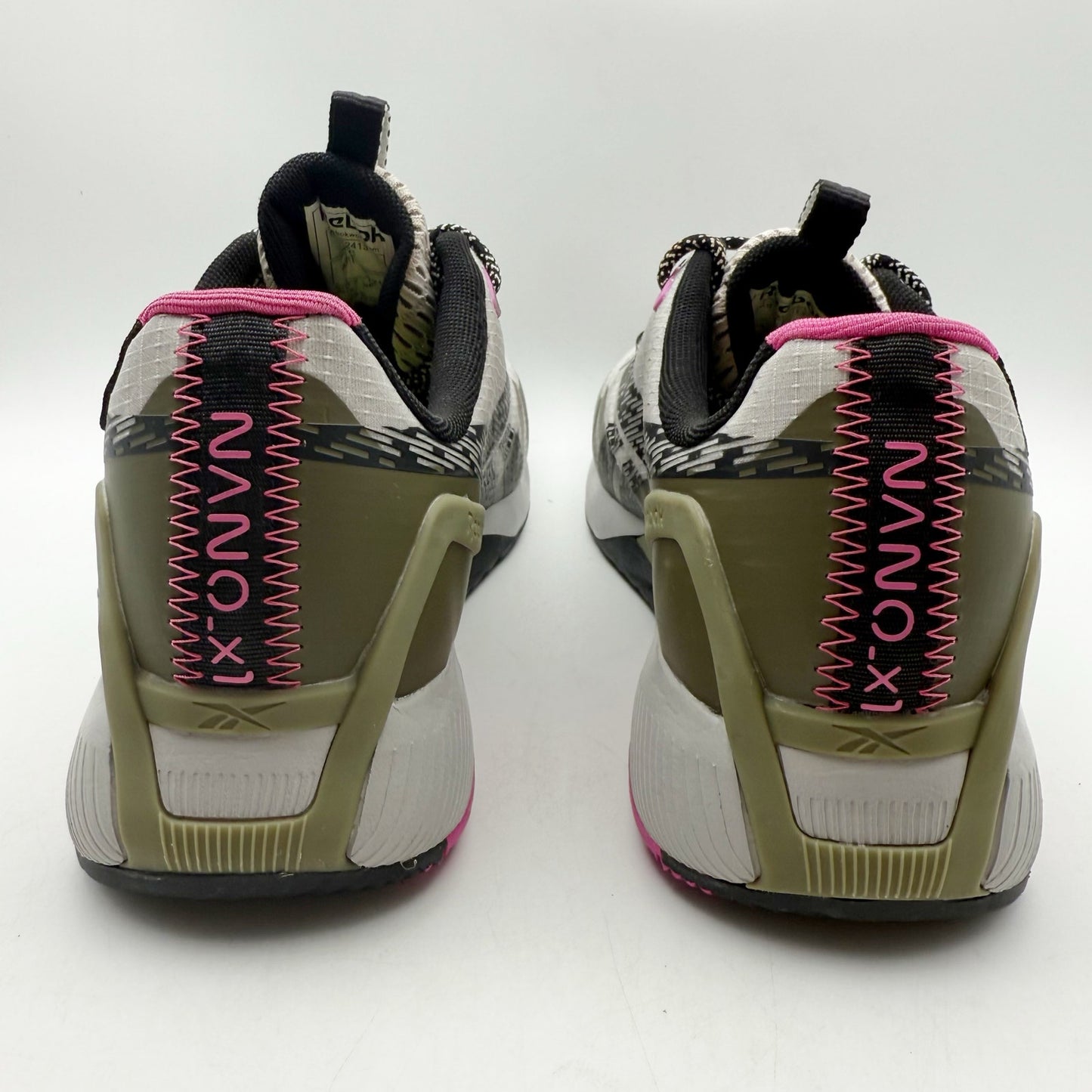 REEBOK Womens Nano X1 Adventure Comp Toe Work Shoes 12 Wide White Green SR NIB