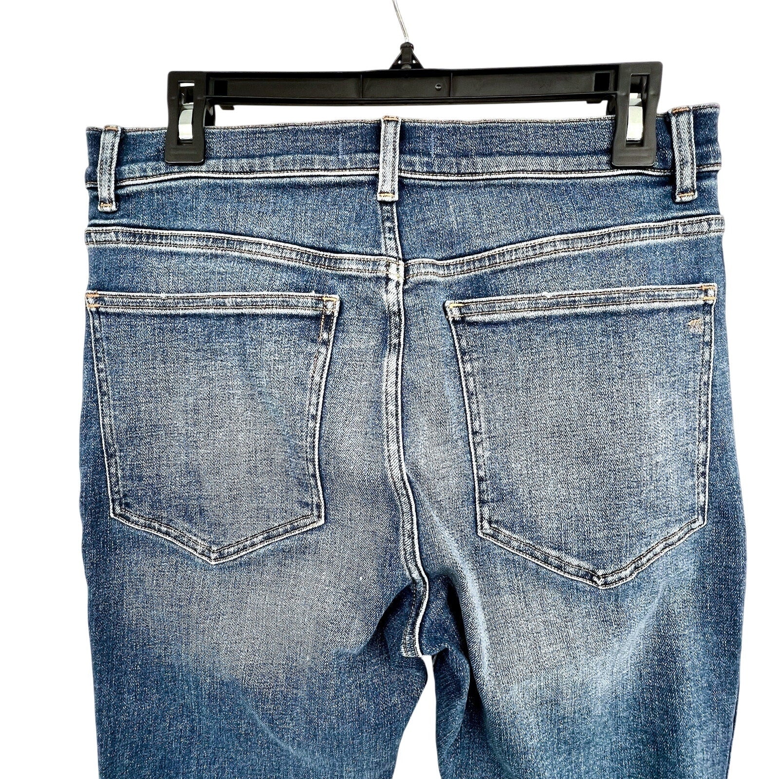 MADEWELL Womens Stovepipe Jeans Size 30 US 10 Blue Slim Straight NU072 NWT
