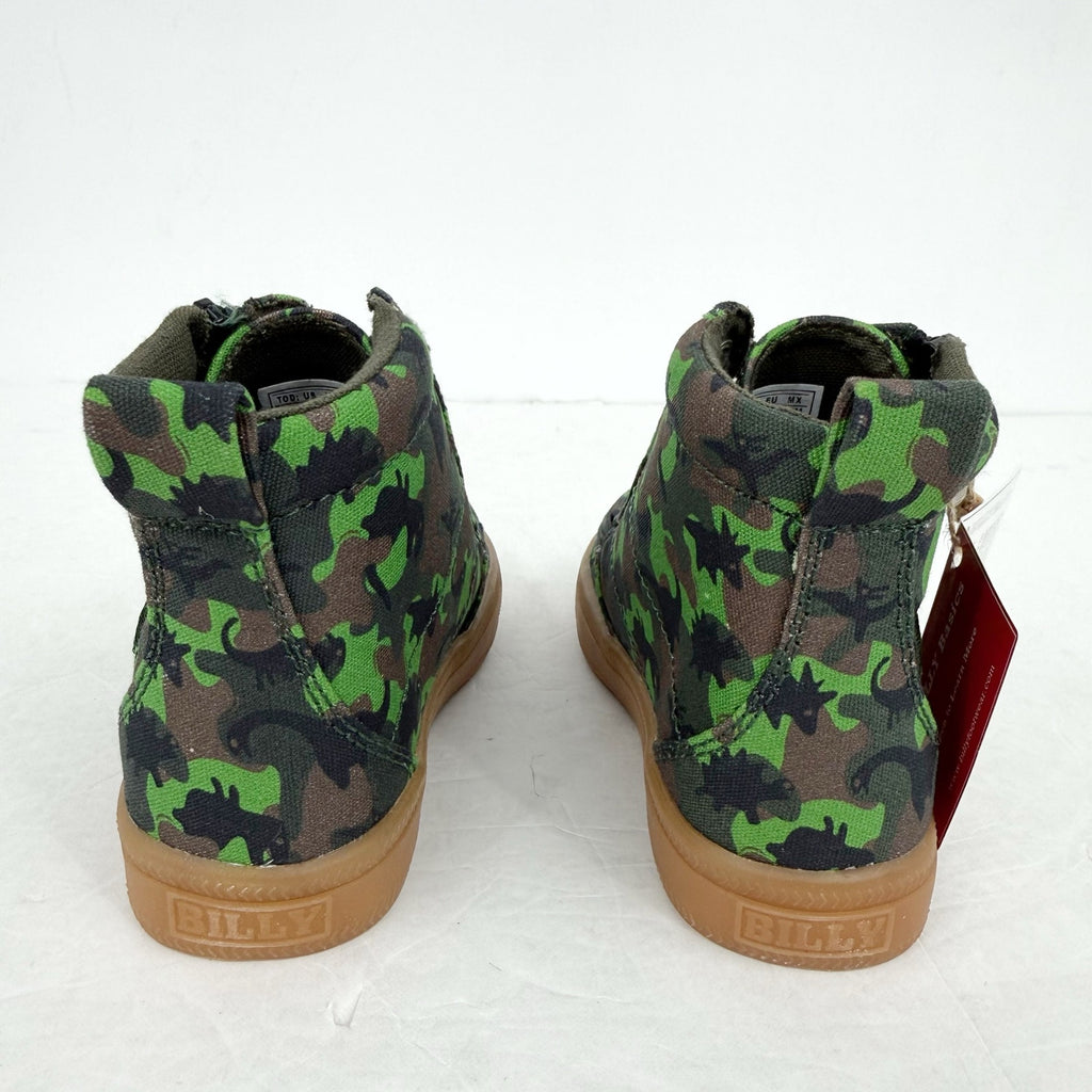 BILLY Footwear Toddler Kids High Top Sneakers US 8 M EU 24 Dark Green NIB