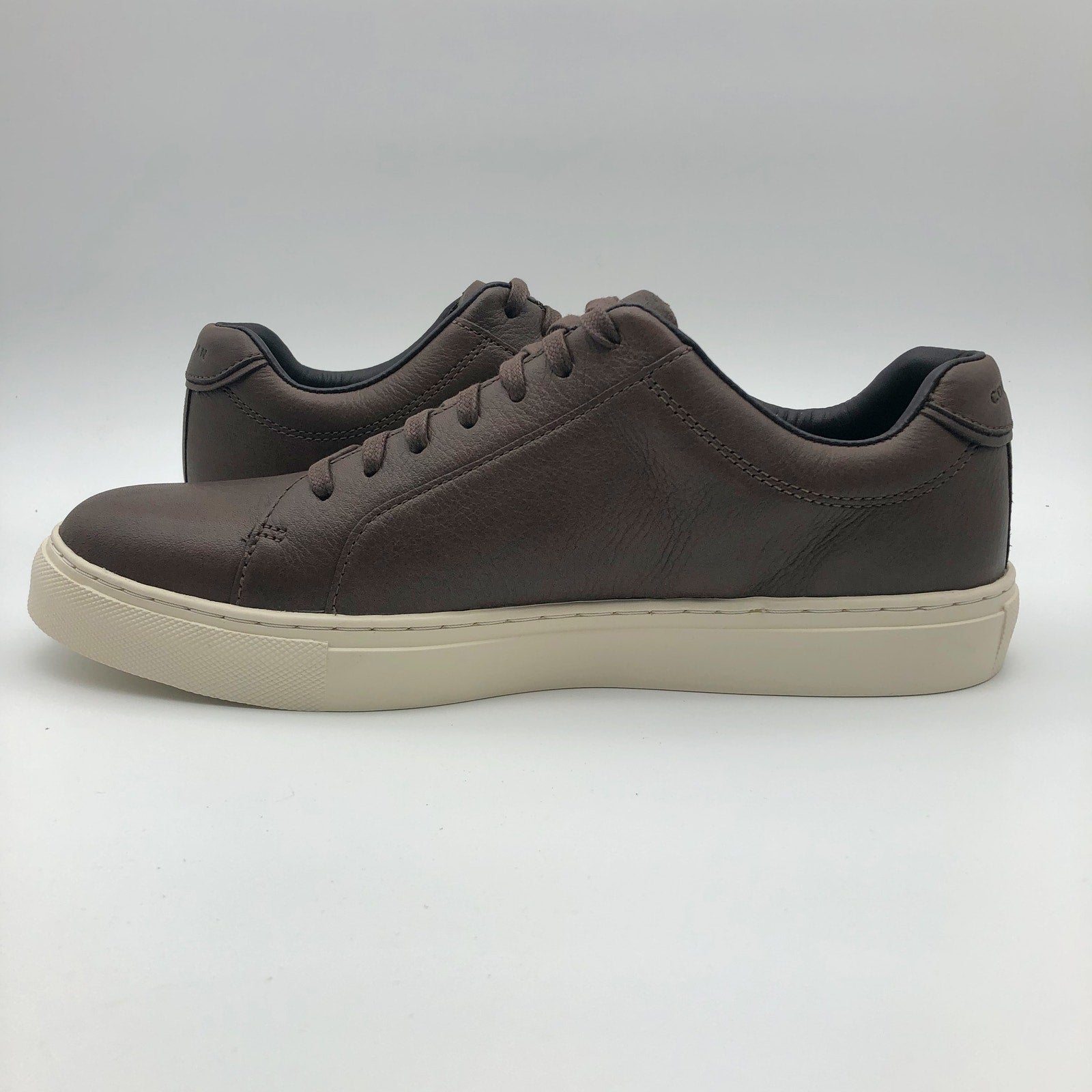 Cole Haan Mens Jensen Low-Top Casual Sneakers Size 9 M EU 42 Brown Leather NIB