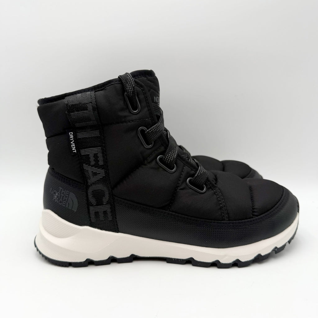 The North Face Womens Thermoball Luxe Ankle Boots Size 8 Black Waterproof NIB