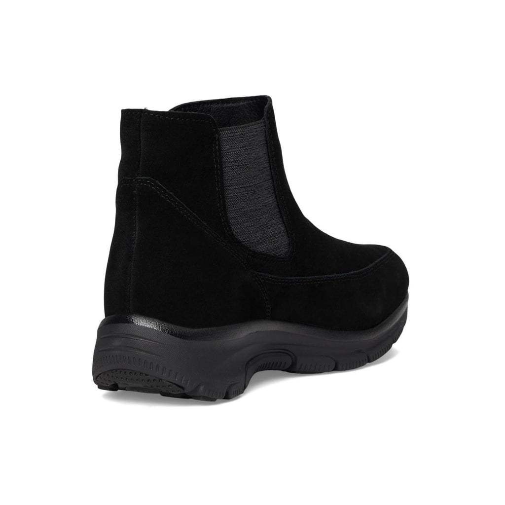 Skechers Womens Slip Ins Easy Going Icon Ankle Chelsea Boots Size 8.5 Black NIB