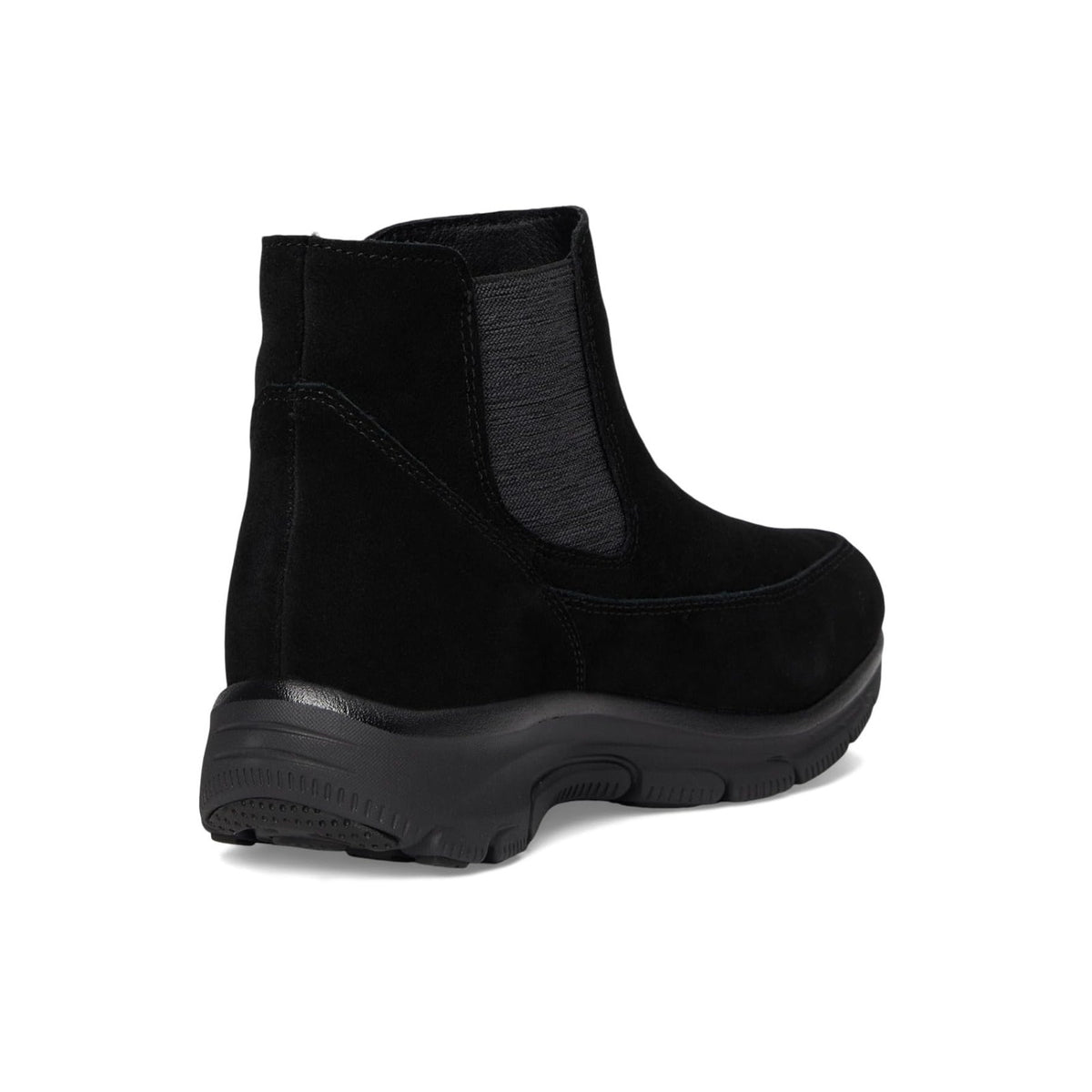 Skechers Womens Slip Ins Easy Going Icon Ankle Chelsea Boots Size 8.5 Black NIB