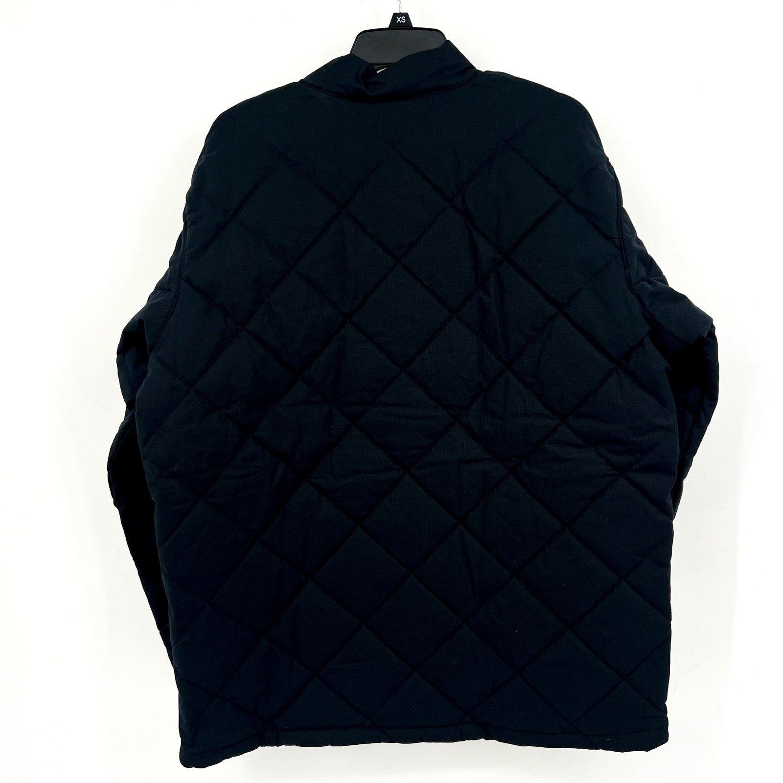 Columbia Mens Rad Padded Jacket Large Black Full Zip Lined Quilted NWT