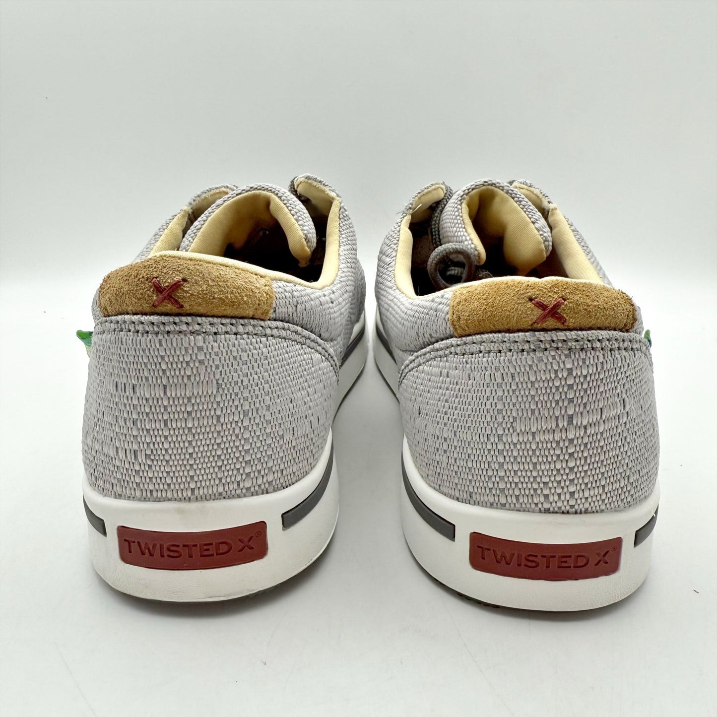 Twisted X Work Mens MCAN003 Safety Sneakers US 10.5 Wide Grey Composite Toe NWOB