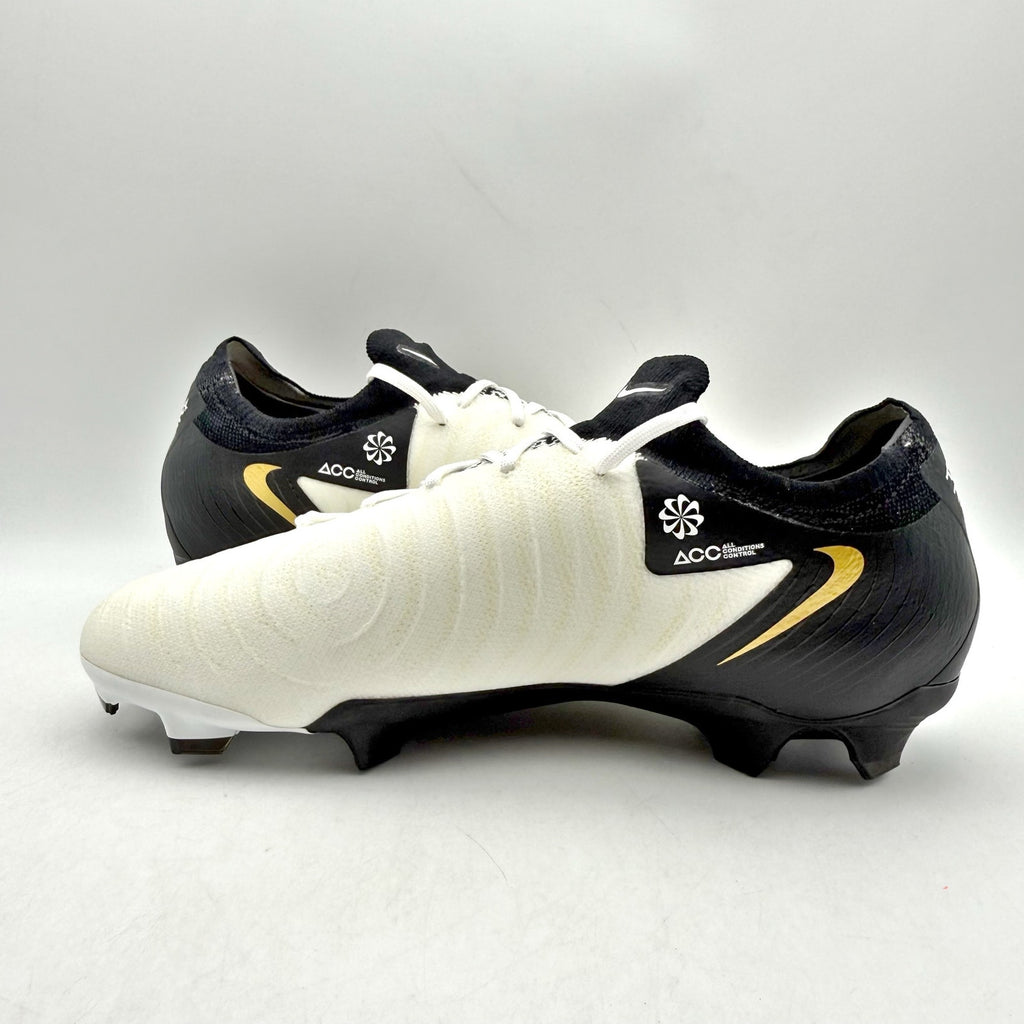 Nike Mens Phantom GX II Pro FG Soccer Cleats US 7.5 Black White FJ2563-100 NWOB