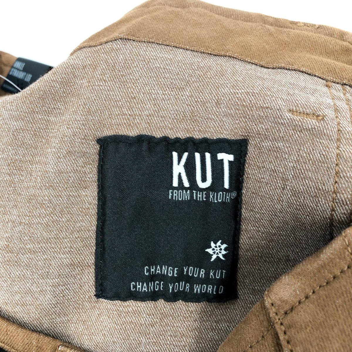 KUT FROM THE KLOTH Cargo Pants Size 12 Brown Autumn Ankle Straight Leg  NWT