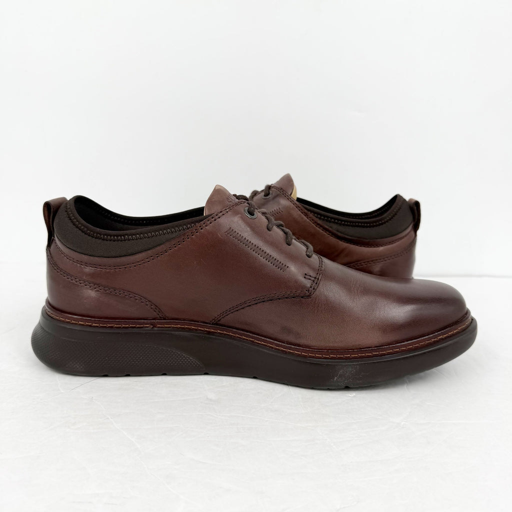 Samuel Hubbard Mens Rafael Lace Up Sneakers Size 11 XWide Brown Leather NWOB