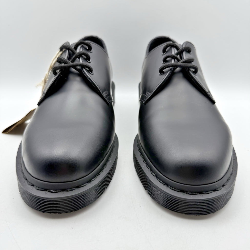 Dr. Martens 1461 Mono Smooth Oxford Shoes Mens 9 Womens 10 Black Leather NIB