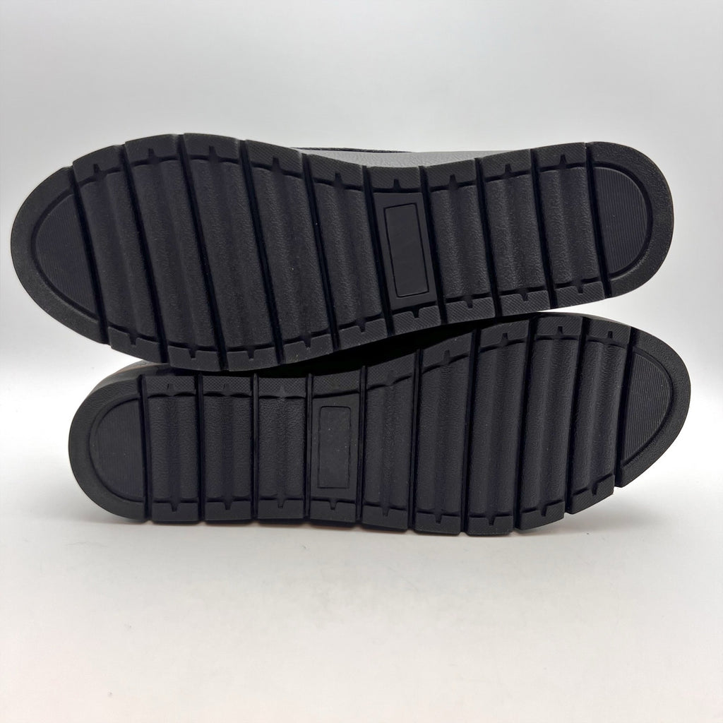 LifeStride Womens Urban 2 Slip-On Loafers Size 9 Black Vegan Leather NIB