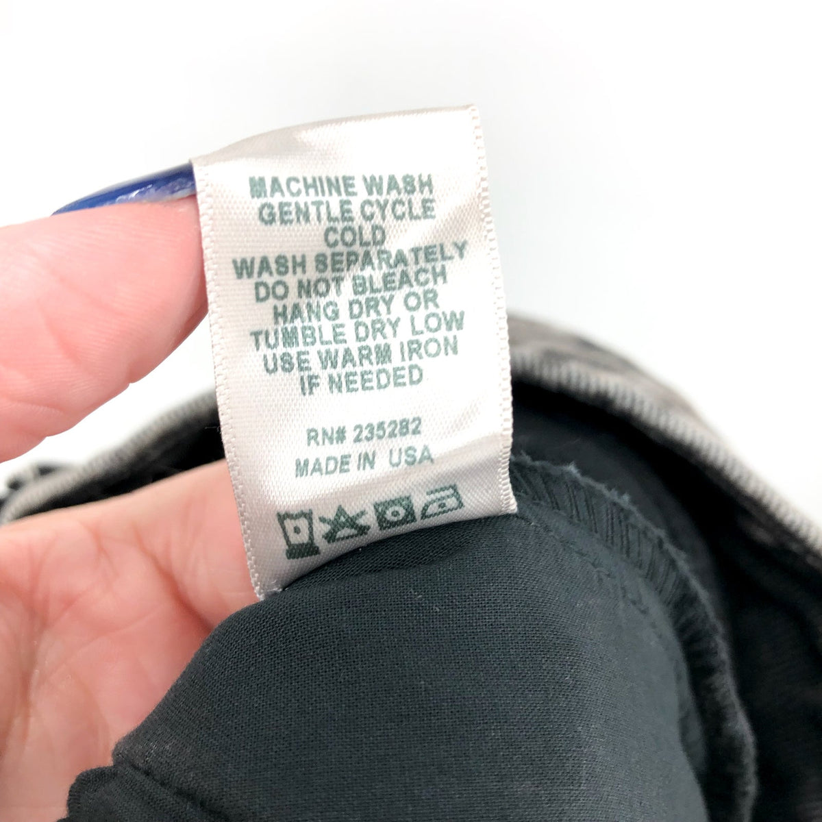LACAUSA Women's Aiden Trouser Jeans Size 8 Black Mineral Wash Mid Rise NWT