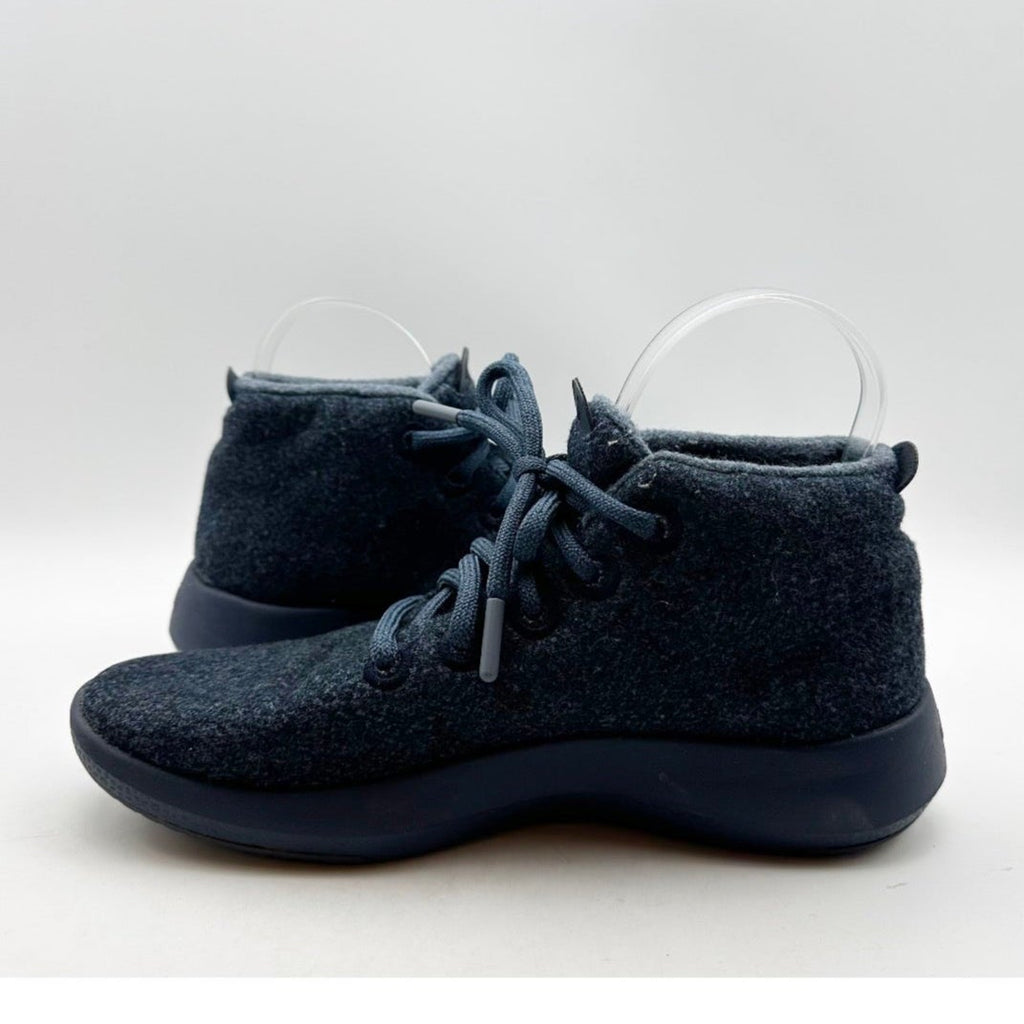 ALLBIRDS Womens Wool Runner-up Mizzles Sneakers US 8 Savanna Night Blue NWOB