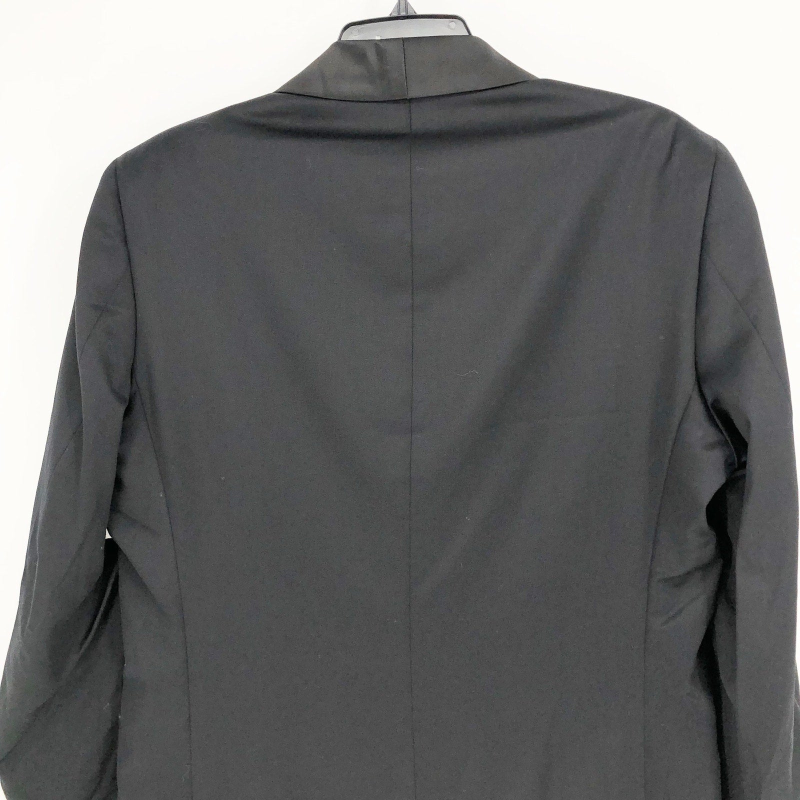 INDOCHINO Men Newbury Tuxedo Jacket 46R Black Satin Trim Shawl Lapel Blazer NWOT