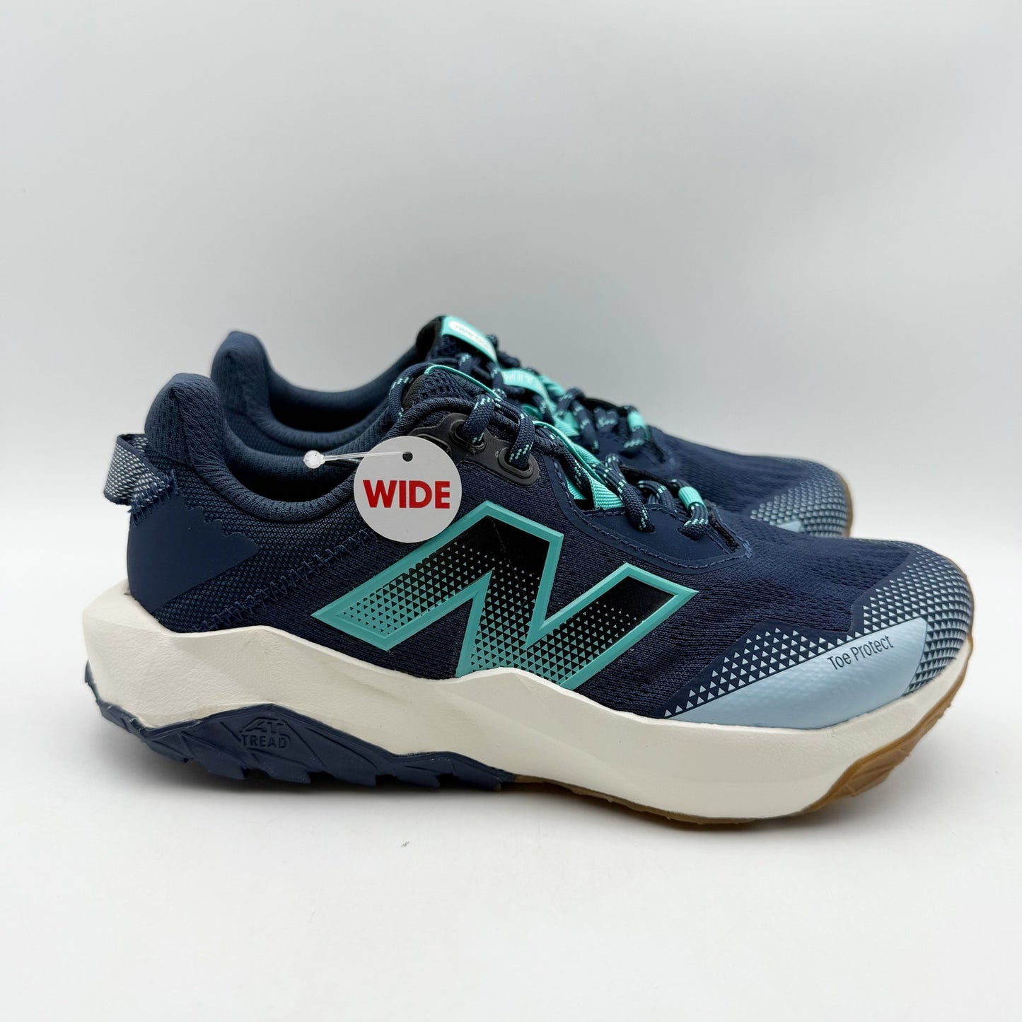 New Balance Womens Dynasoft Nitrel V6 Trail Running Sneakers US 5 XW Blue NWOB