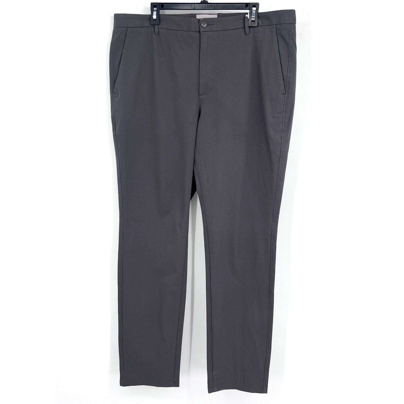 EVERLANE Men's The Performance Pants 40x34 Slate Grey Slim Fit Chinos NWT
