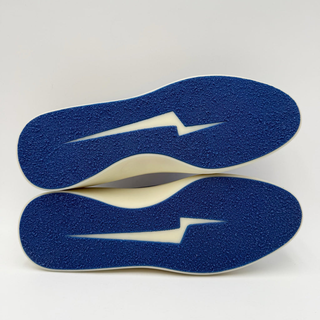 Wolf & Shepherd Cruise Mule Slip On Shoes Womens 10 Mens 8 Blue White NIB