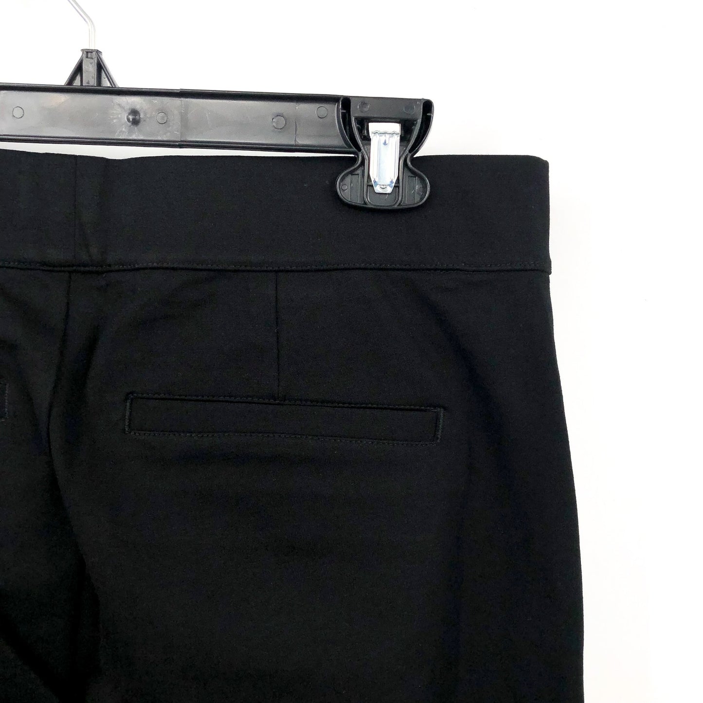 SANCTUARY Womens Runway Ponte Pants XL US 12 Black Pull-On Wide Leg Trouser NWT
