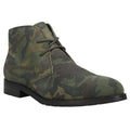 Dingo Mens Opie Lace up Ankle Boots US 8 D Green Camo Leather NWOB