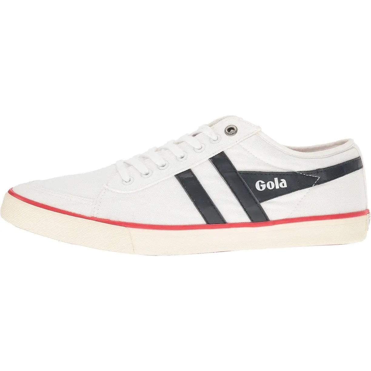 Gola Mens Comet Sneakers EU 43 US 10 White Navy Red Canvas NIB