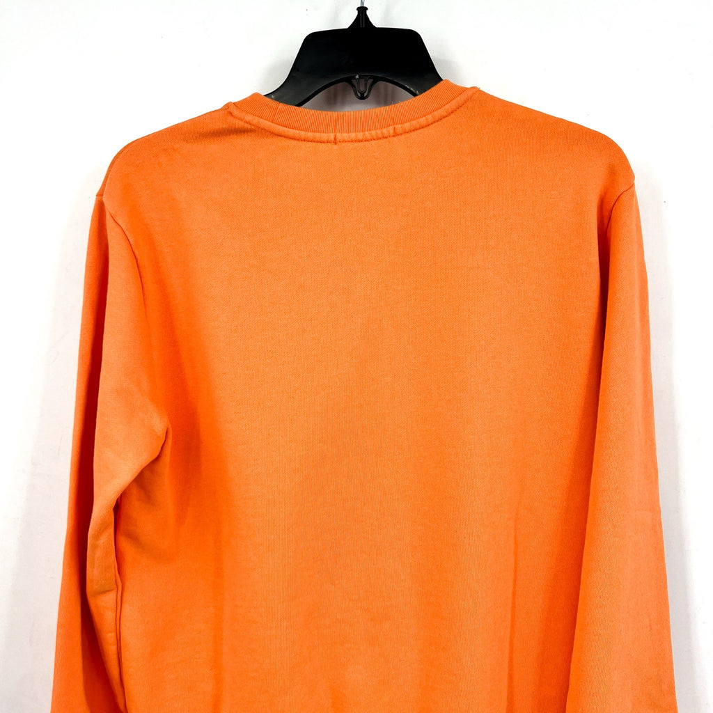 POLO RALPH LAUREN Men's Loopback Fleece Sweatshirt Small Orange Crewneck NWT