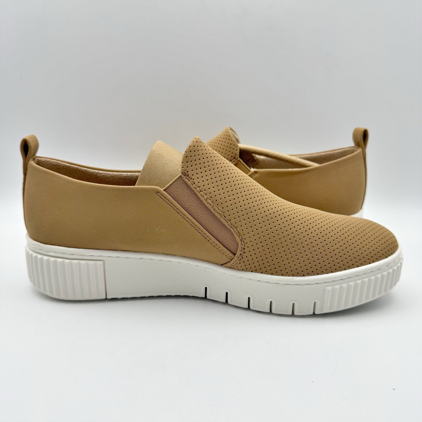 Soul Naturalizer Womens Turner Loafers US 9.5 M EU 40.5 Brown Beige Slip On NIB