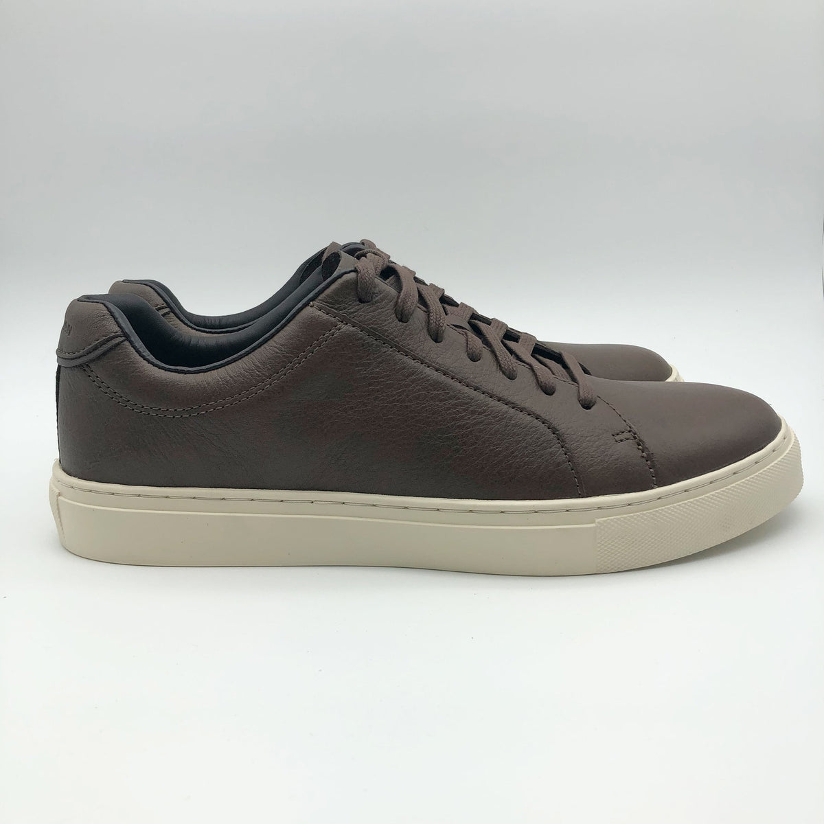 Cole Haan Mens Jensen Low-Top Casual Sneakers Size 12 EU 45 Brown Leather NIB