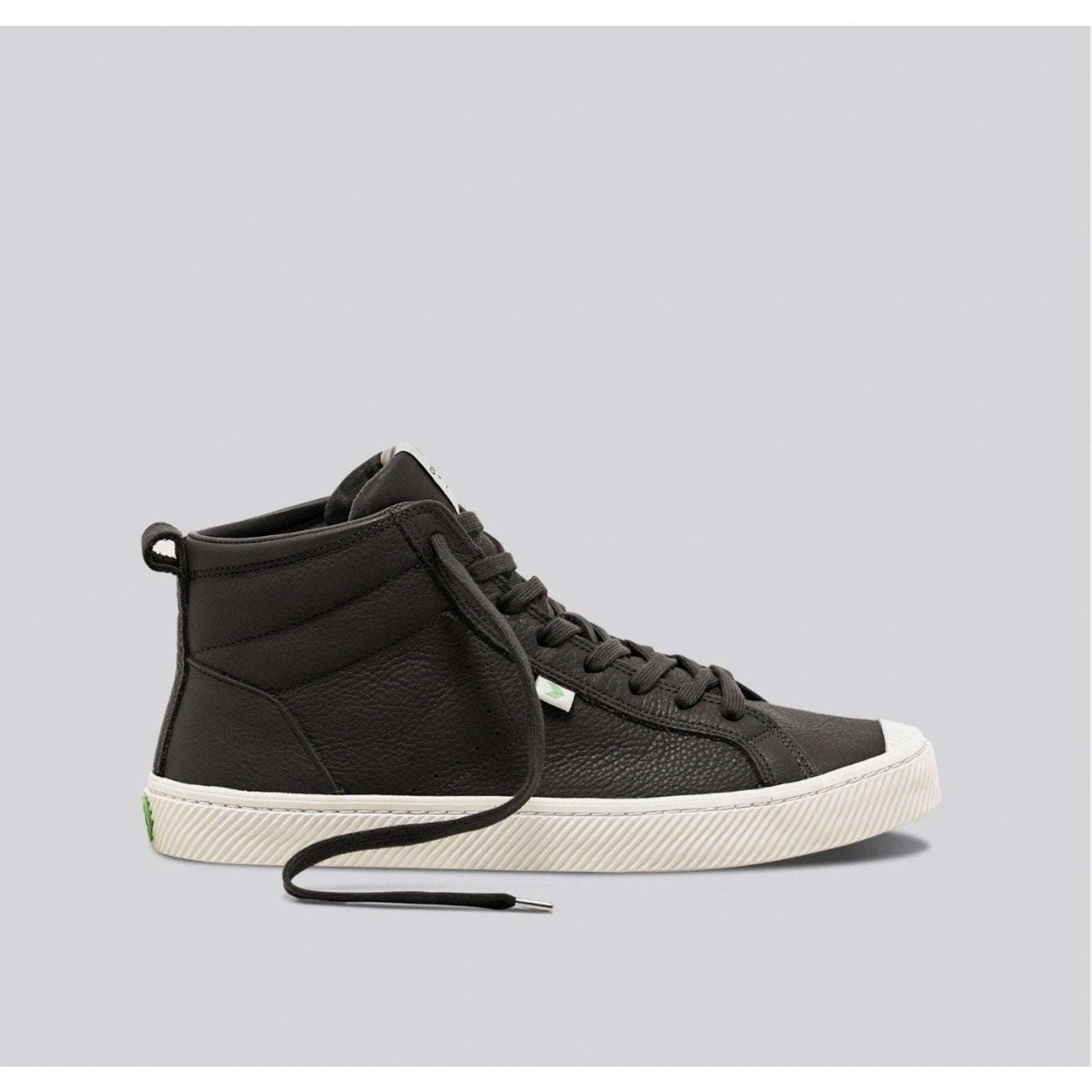 Cariuma OCA High Sneakers Womens 8.5 Mens 7 Black Premium Leather NIB