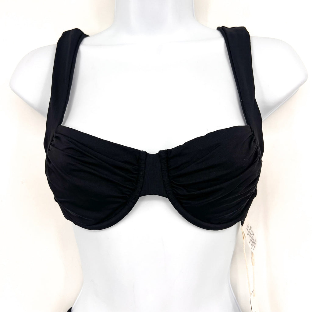 L*SPACE Women's Stella and Rocky Bikini Set Small Black Adjustable NWT