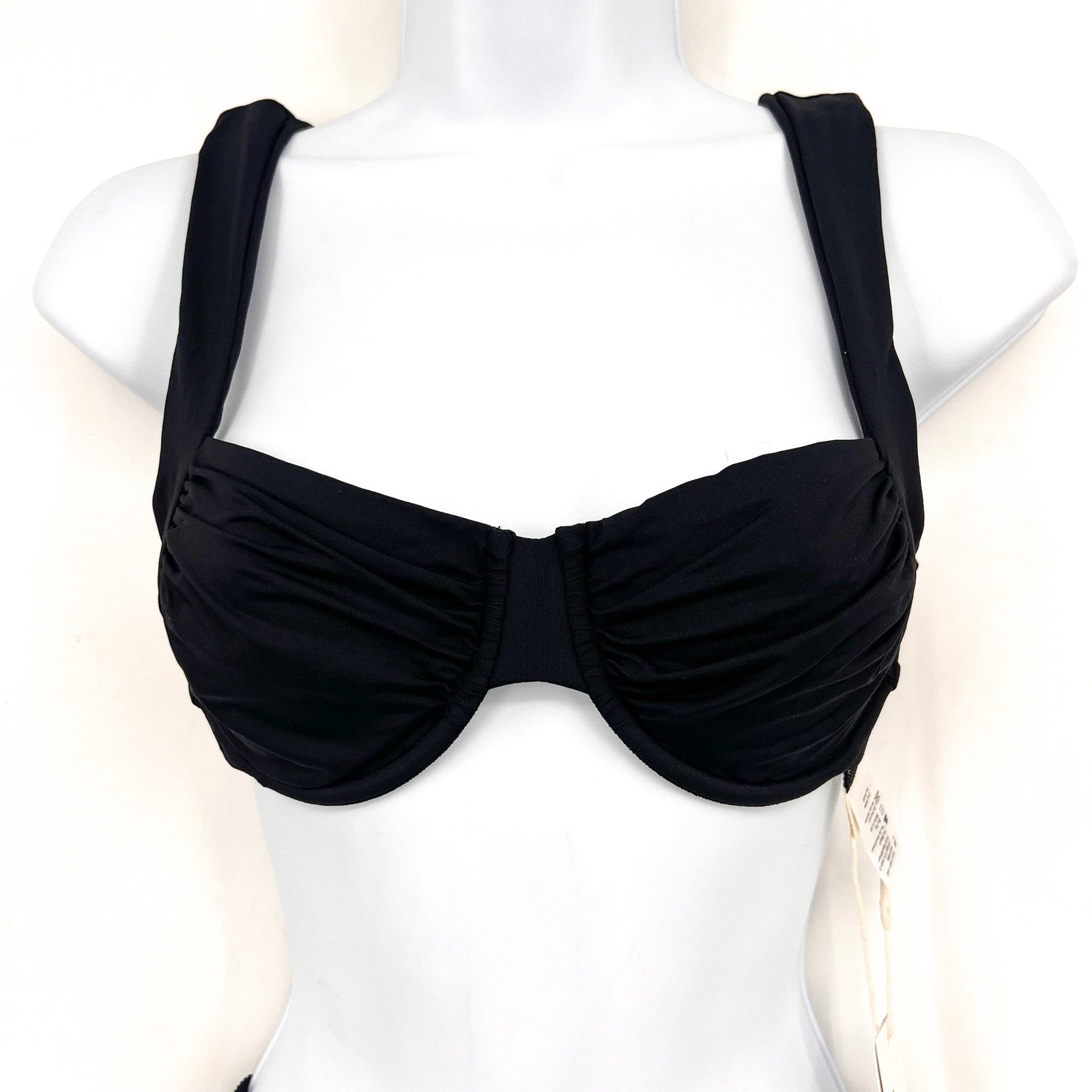 L*SPACE Women's Stella and Rocky Bikini Set Small Black Adjustable NWT