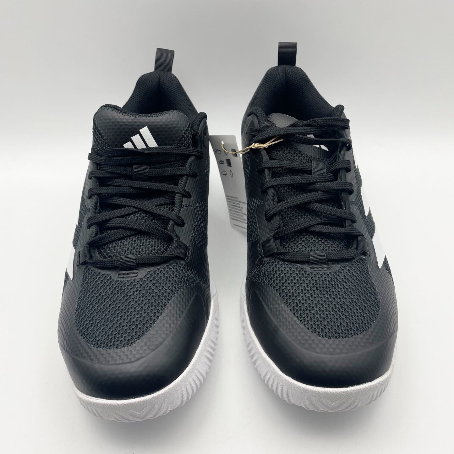 Adidas Mens Court Team Bounce 2.0 Volleyball Sneakers US 7.5 Black Athletic NIB