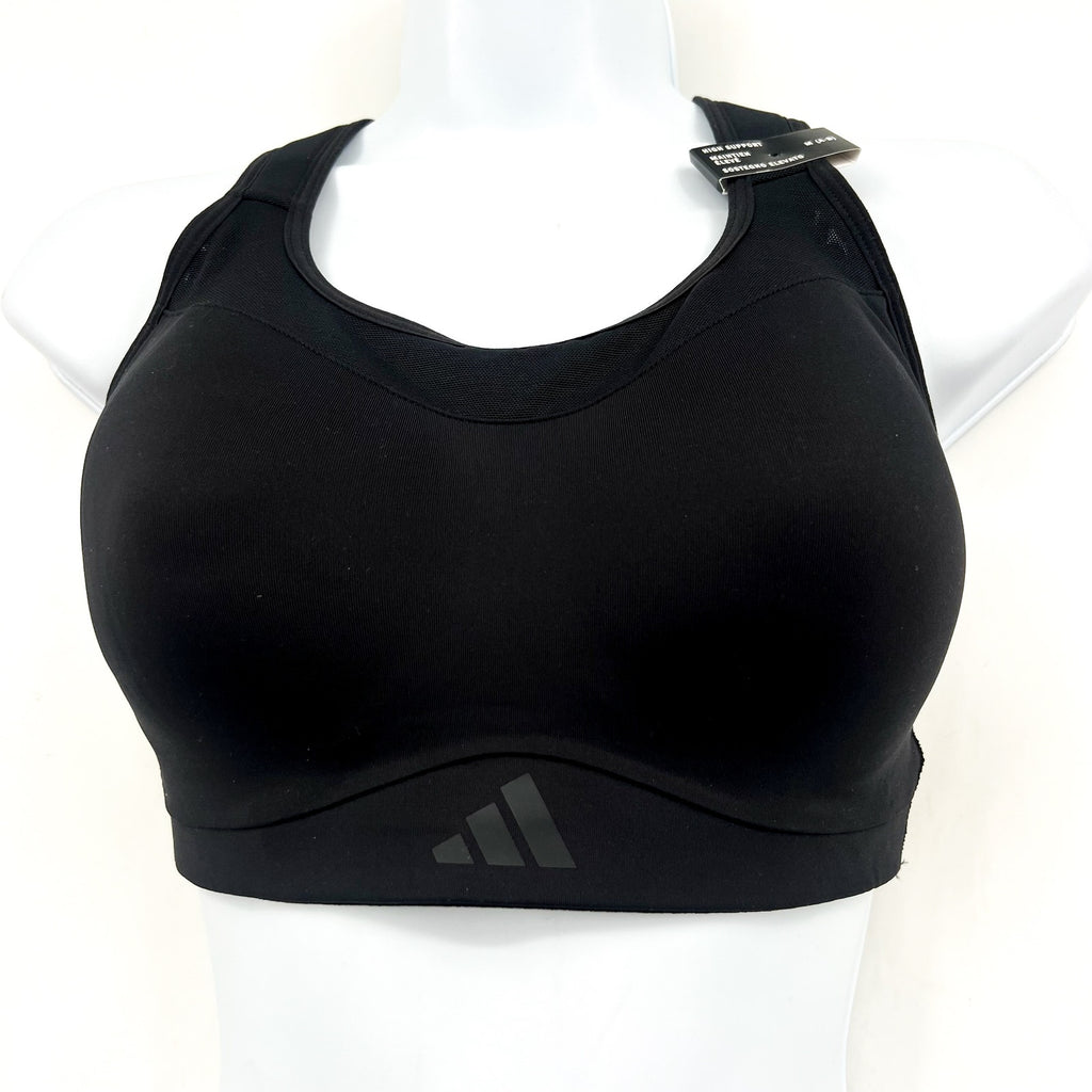 ADIDAS Women's TLRD Impact Training High-Support Bra M A-B Black NWT
