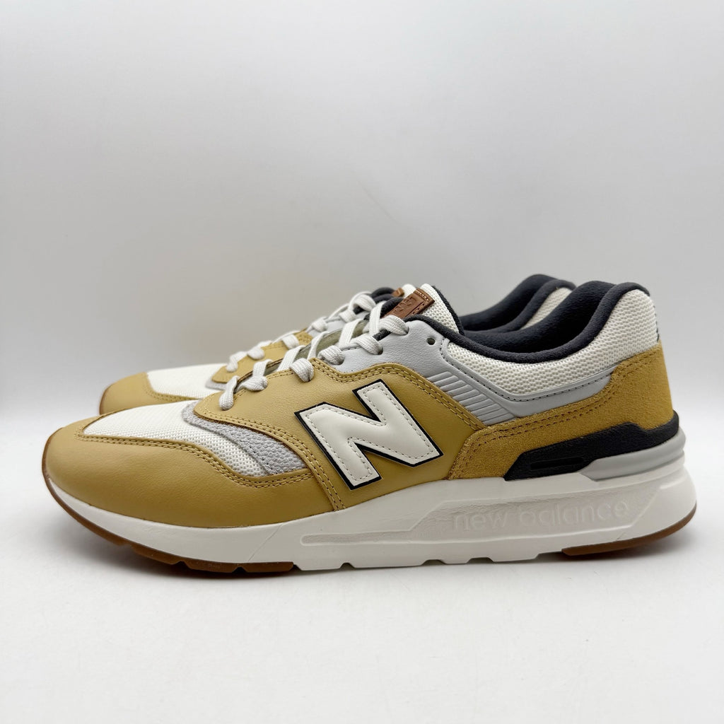 New Balance Mens 997H Casual Sneakers Size 9.5 Yellow White Athletic NWOB